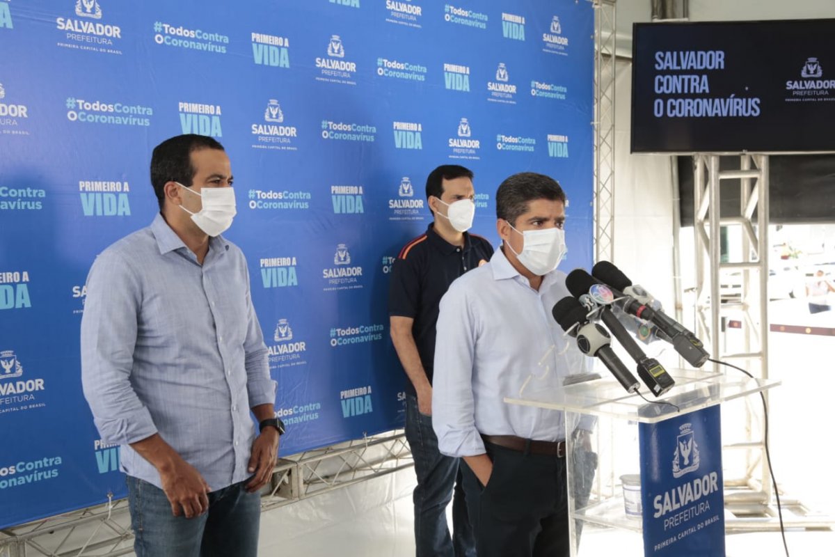 Após encontro com Herzem, Neto diz que testou negativo para Covid-19