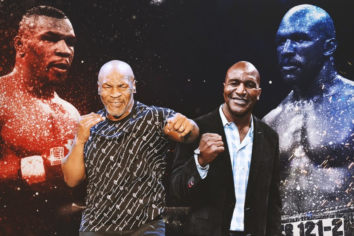 "Estou muito animado", diz filho de Holyfield sobre nova luta contra Tyson