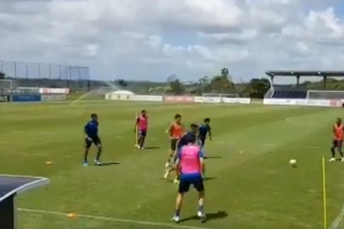 Bahia finaliza preparação para enfrentar o Palmeiras