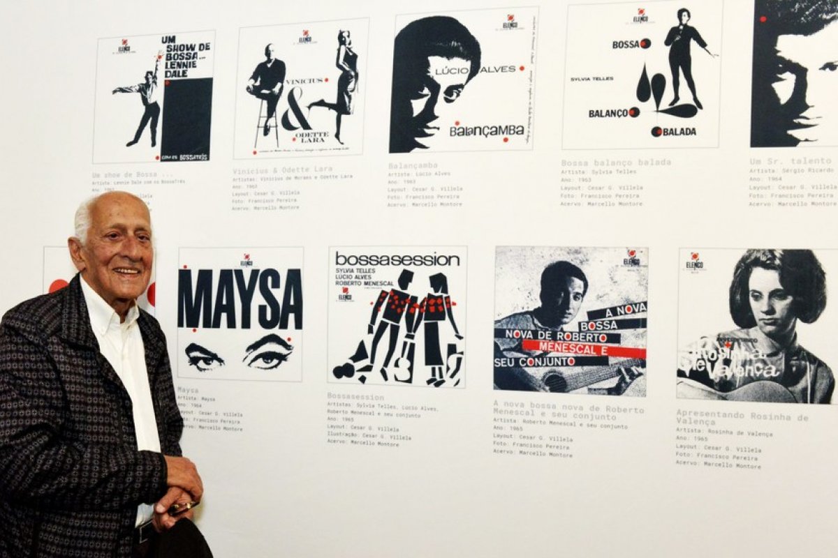 Morre César Villela, o criador das capas da bossa nova, aos 90 anos