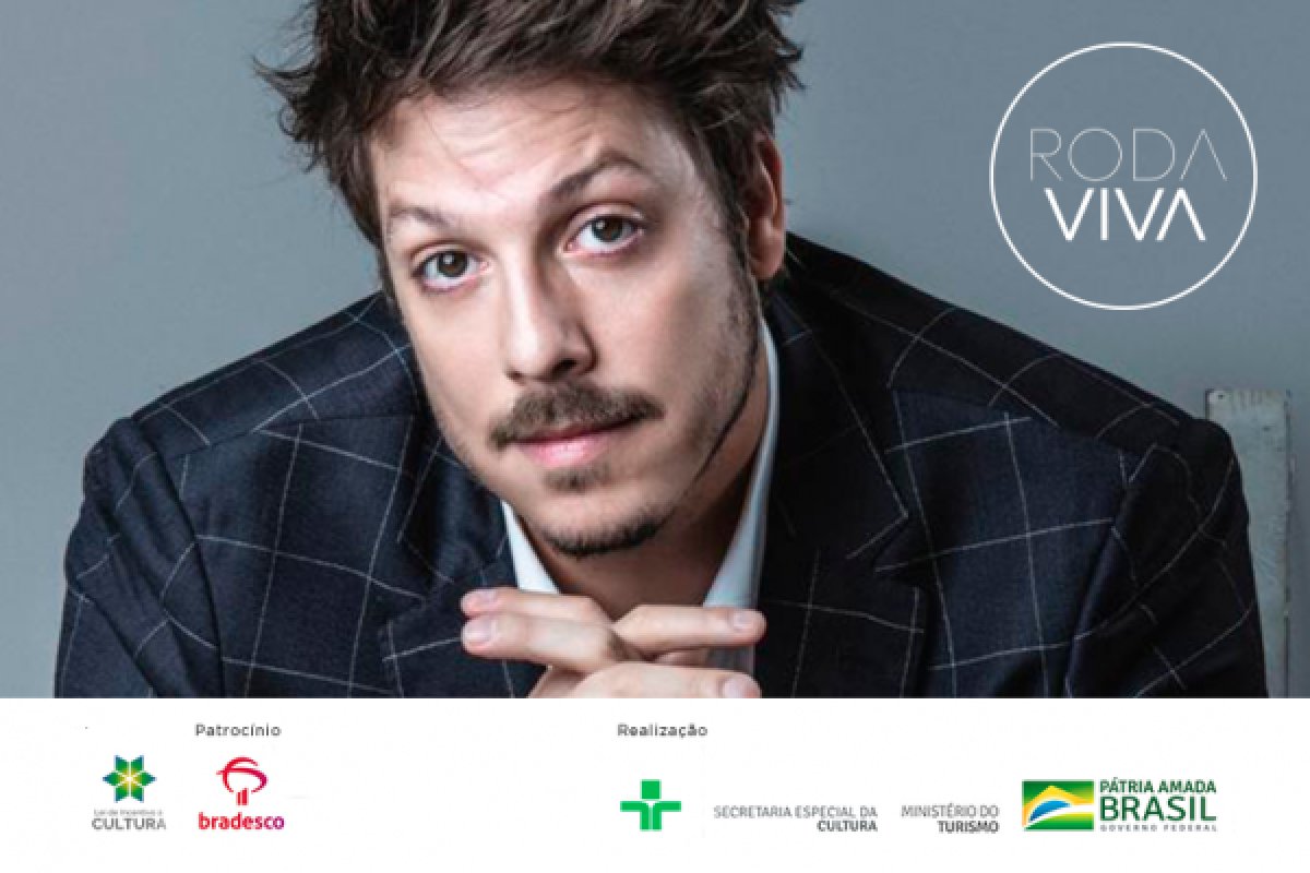 Fábio Porchat é o entrevistado do Roda Viva da próxima segunda-feira (21)