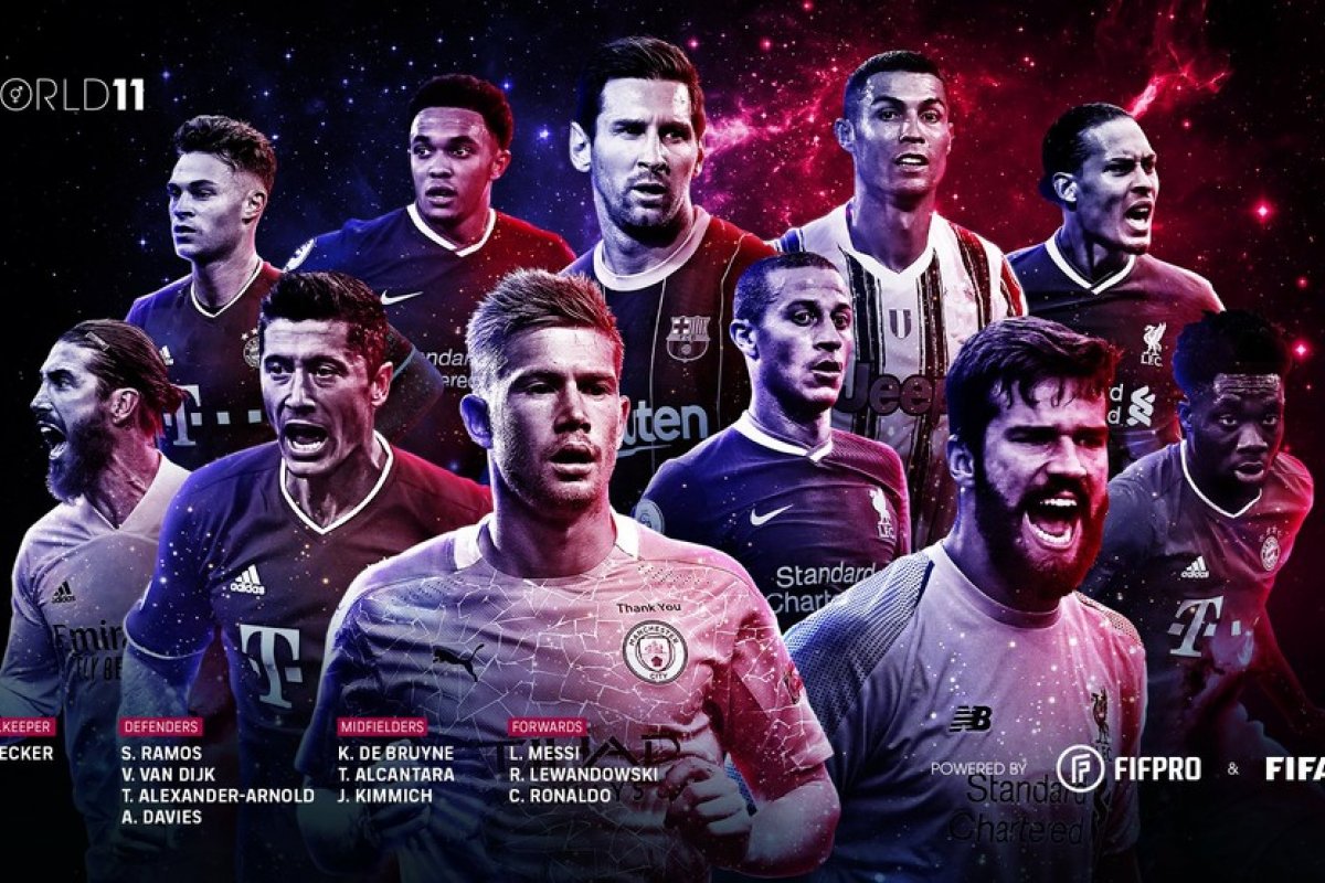 FIFA: Alisson entra para seleção dos melhores jogadores do mundo e Neymar fica de fora