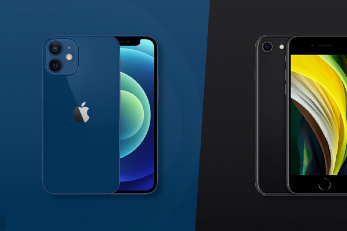 Confira a comparação entre iPhone 12 Mini vs iPhone SE (2020)