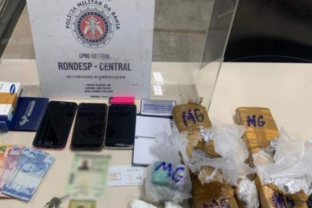 Soldado do Exército é preso em Salvador após tentar enviar drogas para presídio