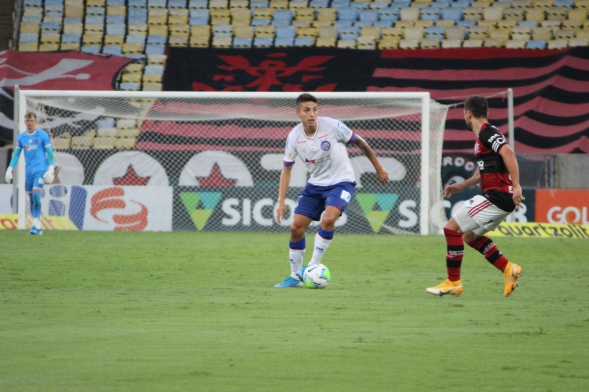 Em jogão com duas viradas, Bahia perde para o Flamengo no Maracanã e chega a quinta derrota consecutiva