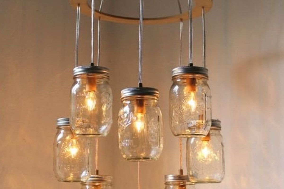 3 materiais para fazer lustres bem baratos