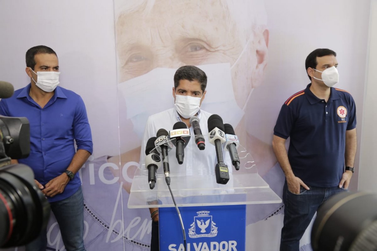 Neto diz que 100% dos leitos pode não ser suficiente para evitar colapso