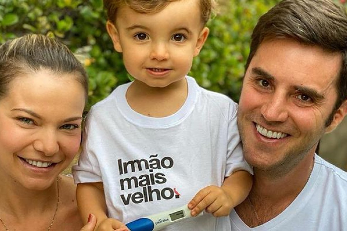 Milena Toscano anuncia segunda gravidez com Pedro Ozores