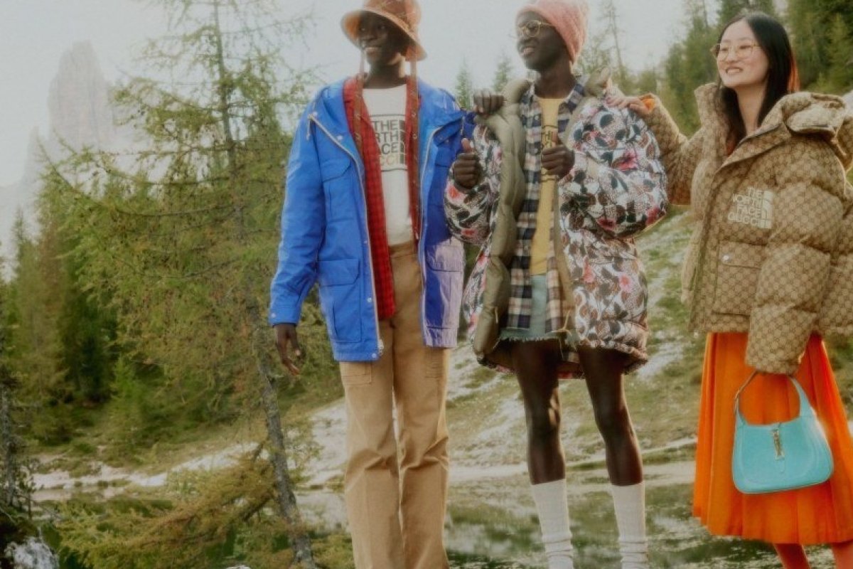 Gucci e The North Face lançam coleção