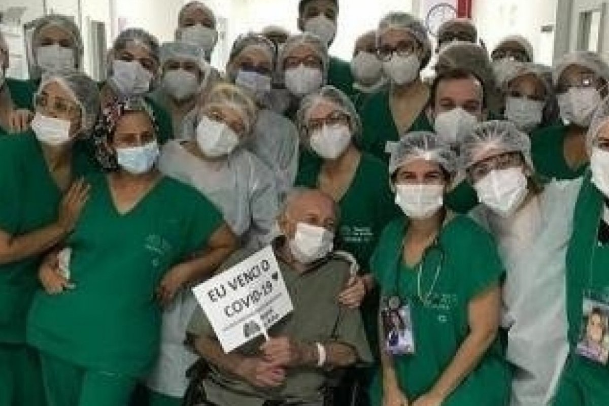 Cientistas estudam sobre casos de idosos com mais de 100 anos curados da Covid-19