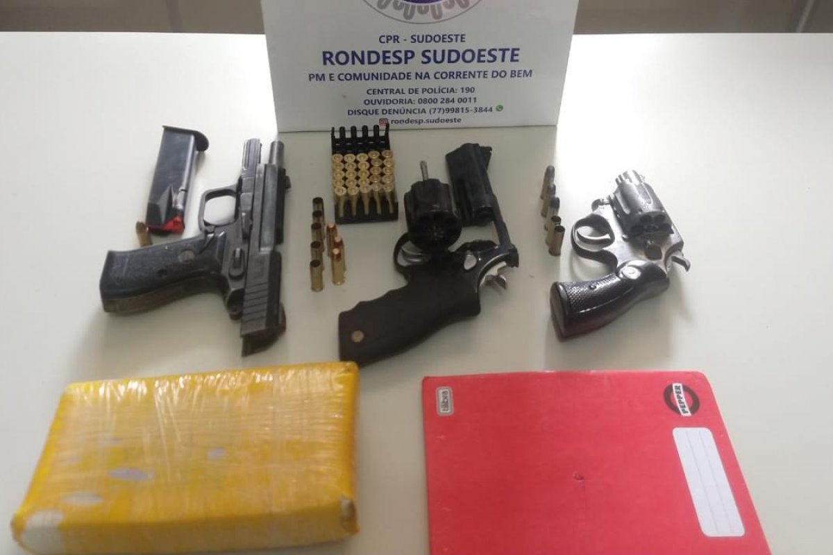 Três homens armados são mortos após confronto com a polícia em Vitória da Conquista