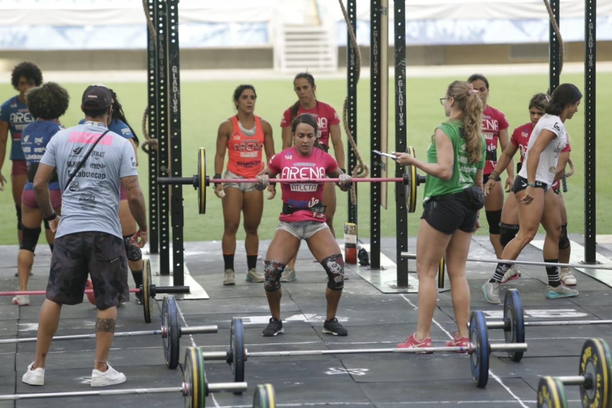 Superação e treino pesado no Campeonato de Crossfit na Arena Fonte Nova