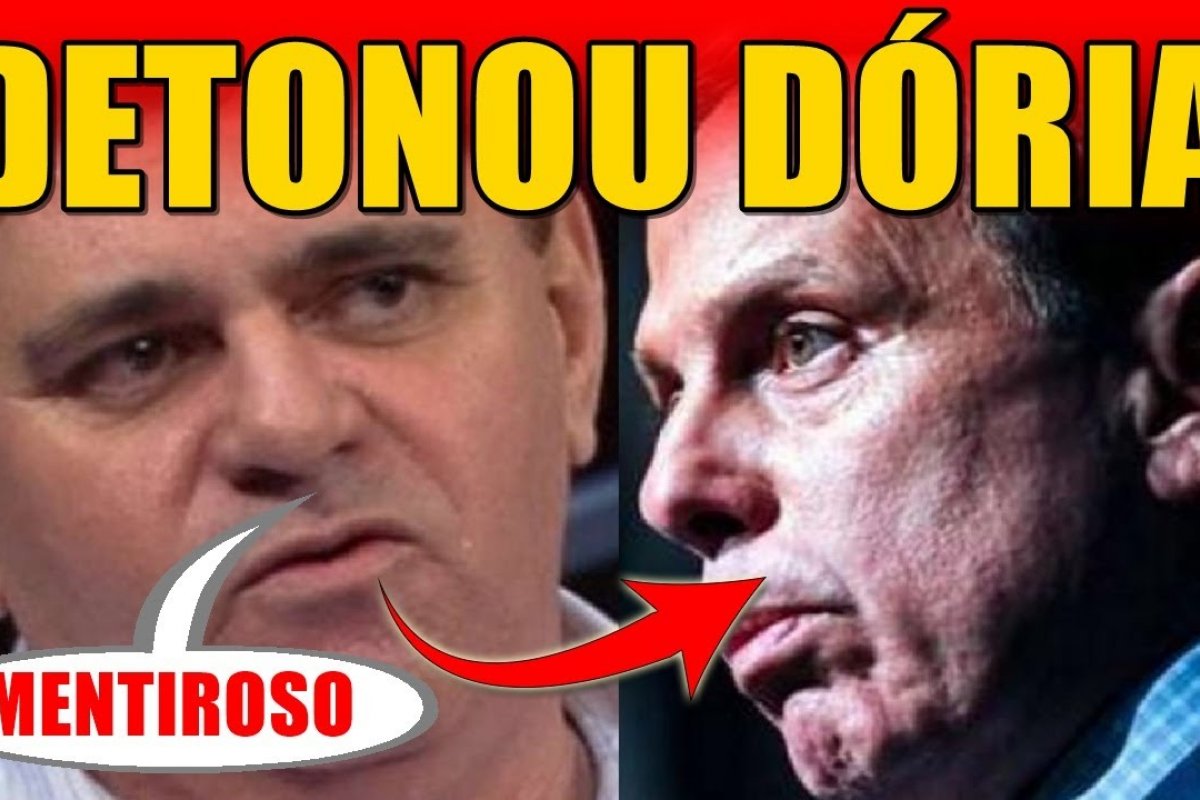 Humorista Batoré detona João Dória com graves acusações: "Mentiroso"