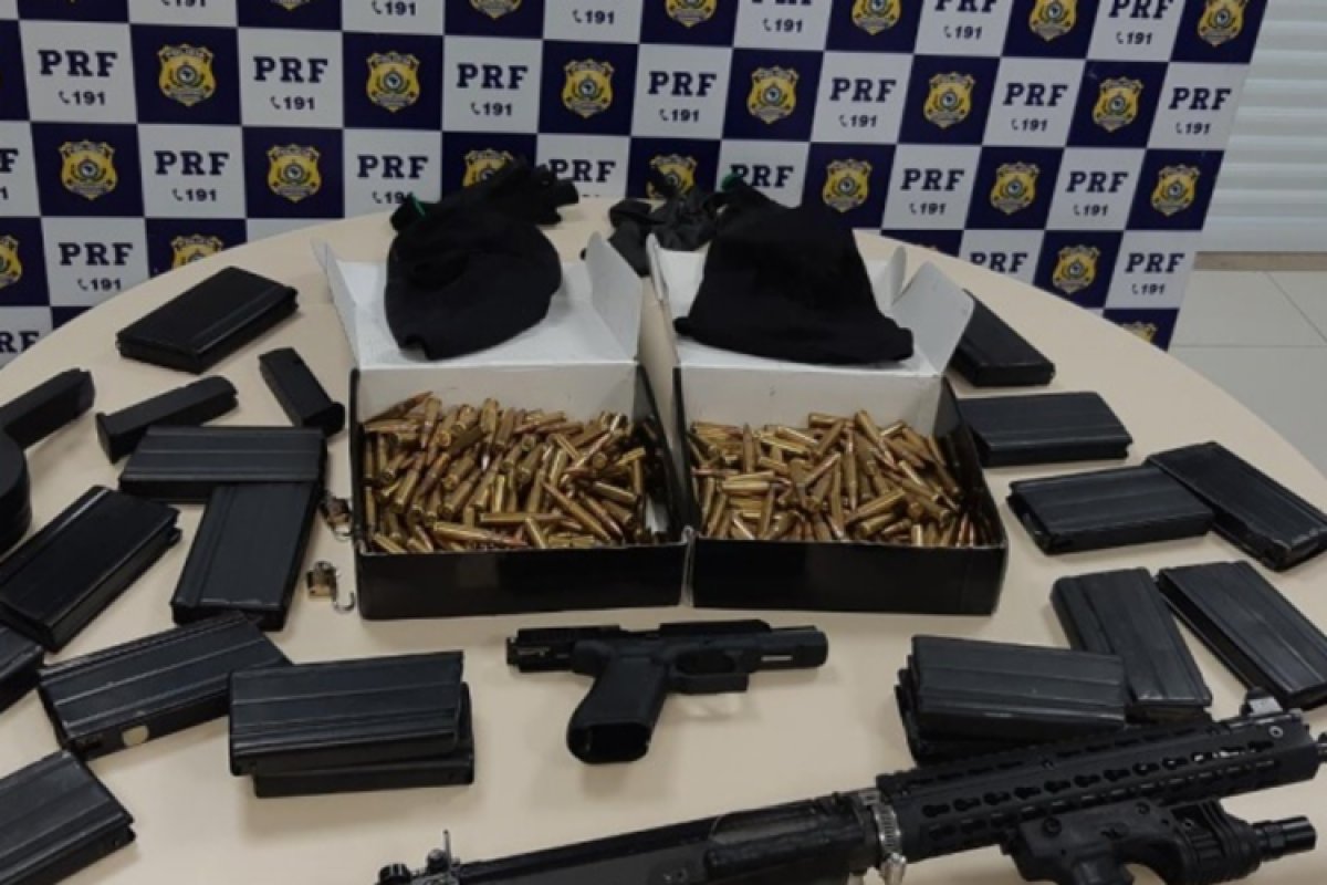 Balanço: PRF registra aumento de 290% em pistolas apreendidas nas rodovias baianas em 2020