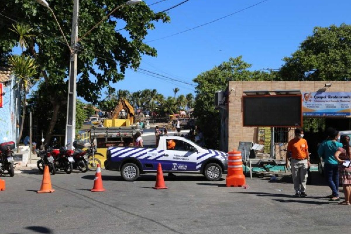 Movimento nas praias de Lauro de Freitas caiu 70% durante feriadão de réveillon