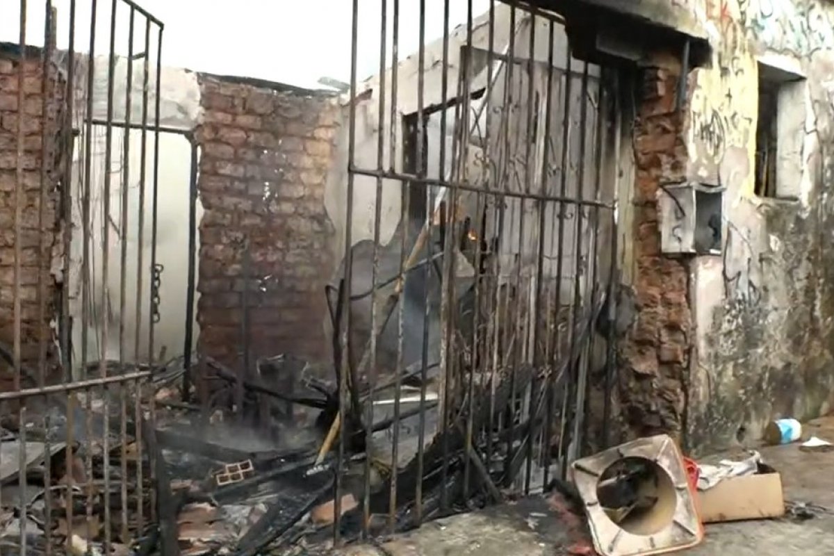 Incêndio atinge loja de estofados no bairro da Federação, em Salvador