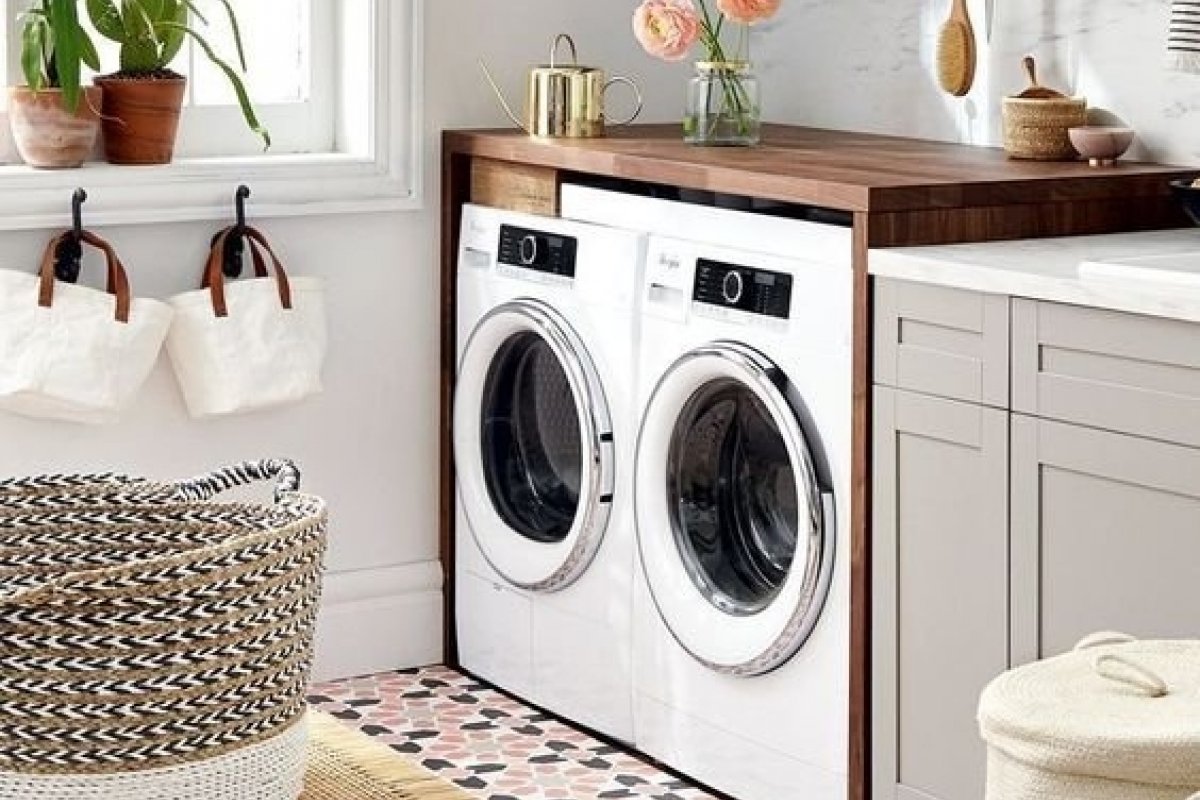 Três dicas para organizar a lavanderia