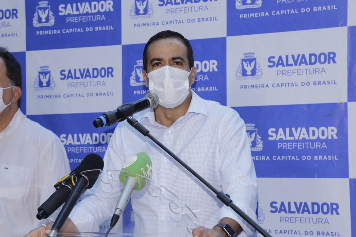Salvador anuncia na próxima semana plano de imunização da Covid-19
