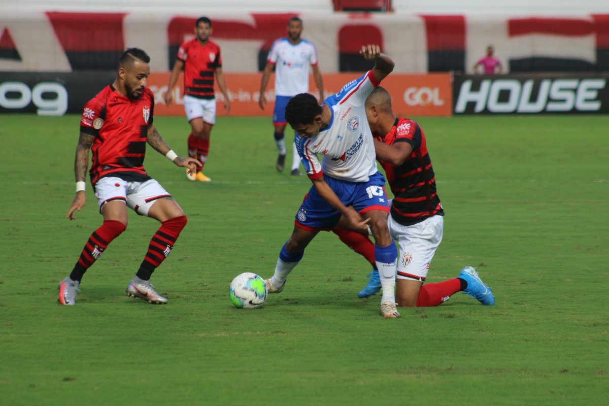 Bahia empata com o Atlético Goianiense e deixa provisoriamente a zona de rebaixamento