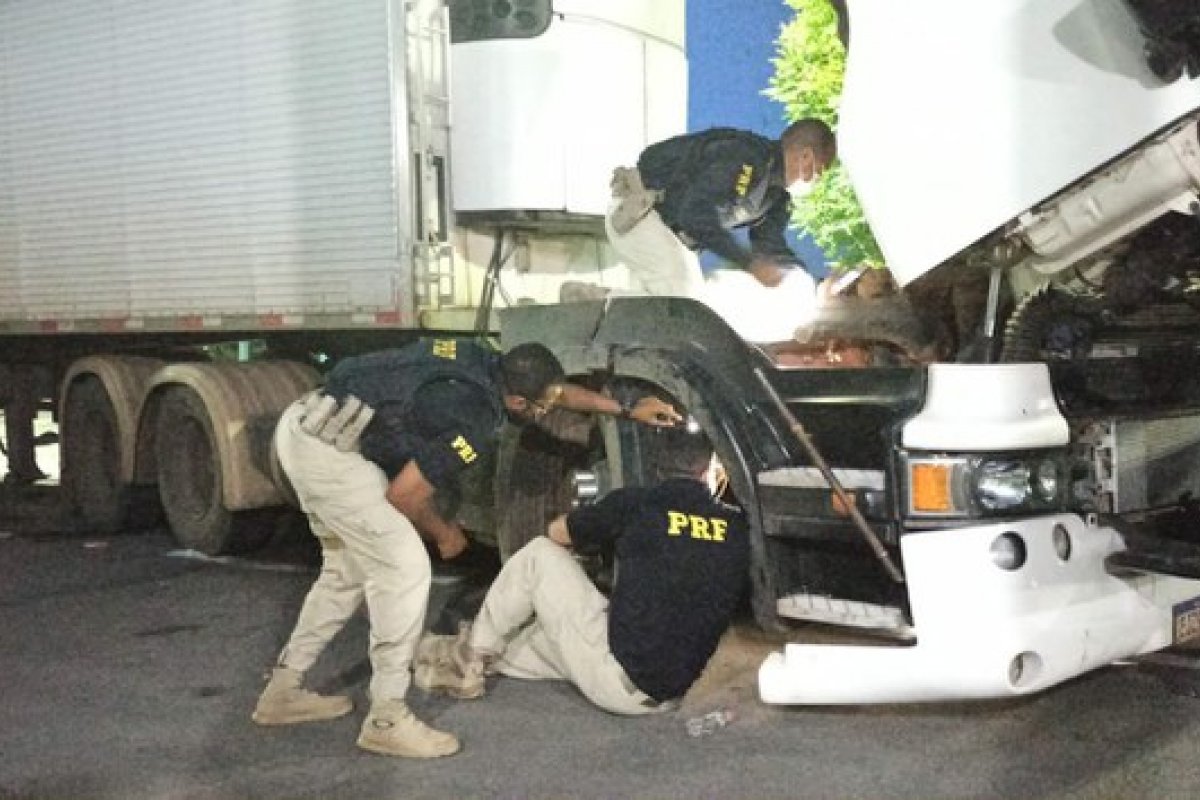 Motorista é preso após ser flagrado com caminhão adulterado na BR 242