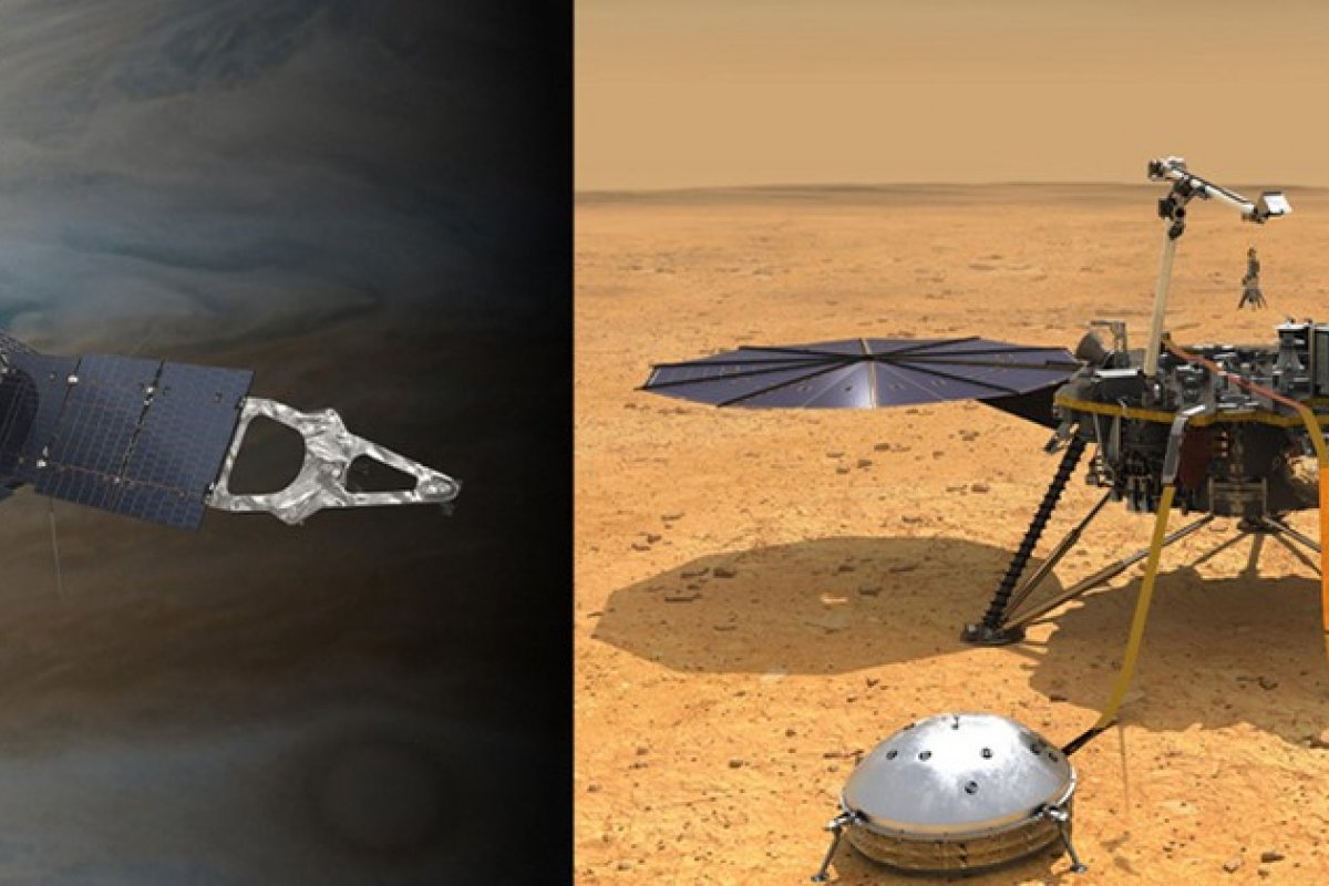 NASA estenderá prazo de operação das missões Juno e InSight