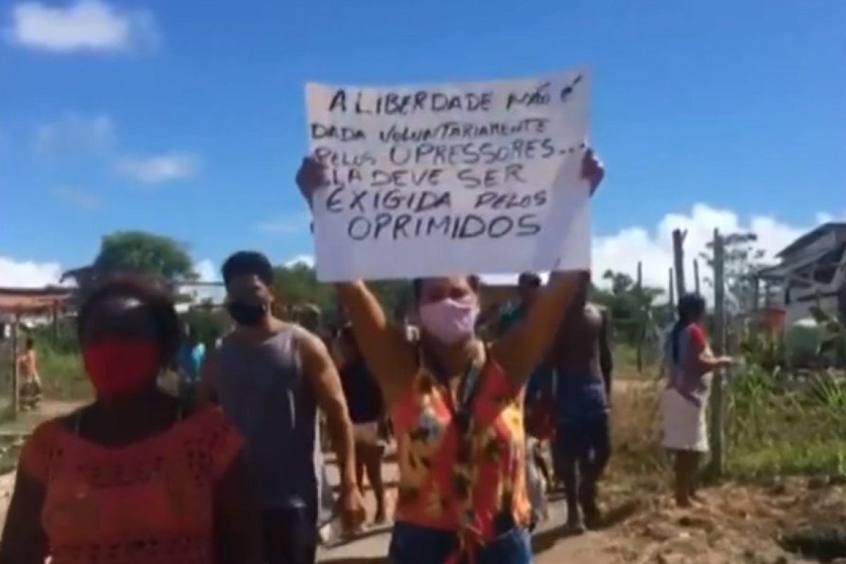 Mandado de reintegração de posse afeta mais de 400 famílias em Porto Seguro