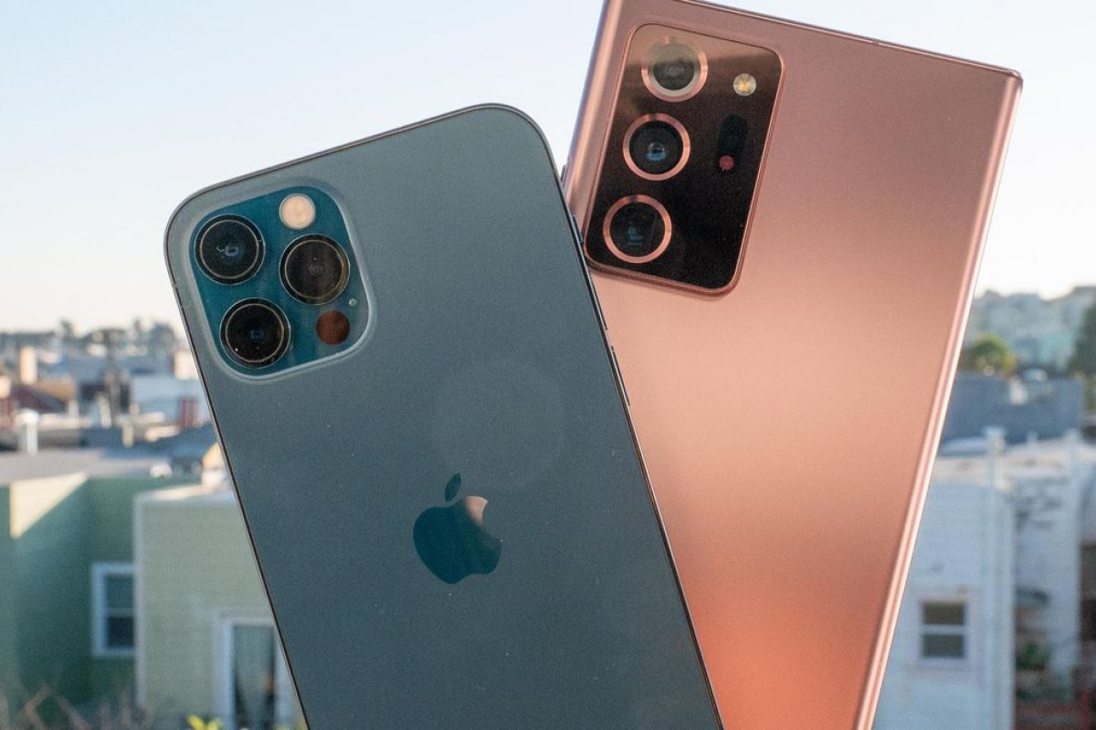 Compare ficha técnica e preço do iPhone 12 Pro e Galaxy Note 20