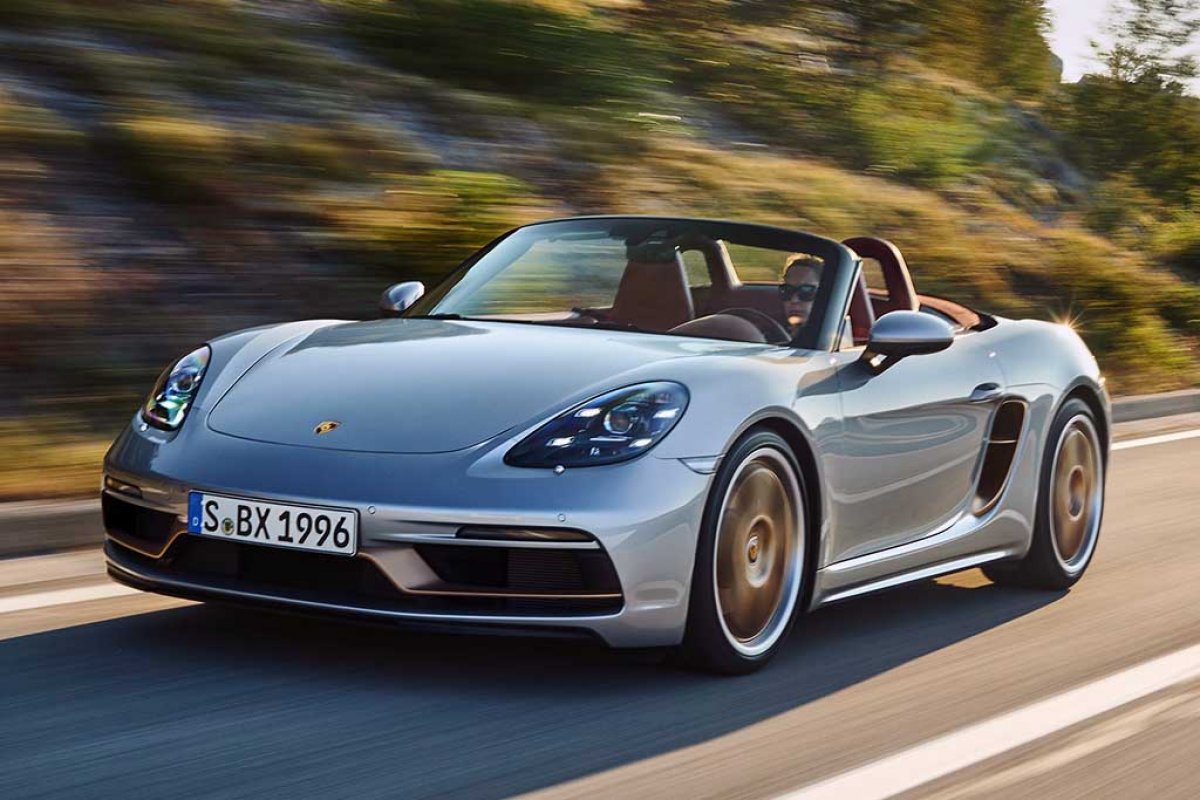 Porsche lança versão comemorativa dos 25 anos do Boxter