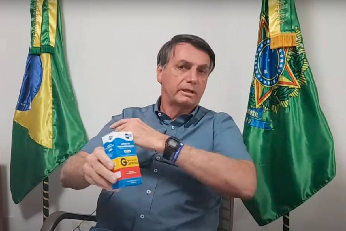 Bolsonaro pede que tratamento precoce contra Covid-19 pare de ser politizado