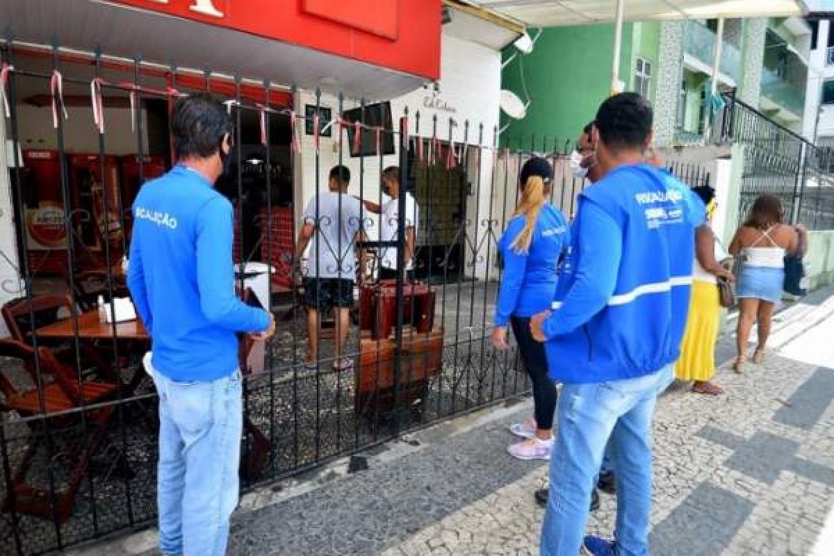 Sedur interdita dois estabelecimentos por promover aglomerações durante Lavagem do Bonfim