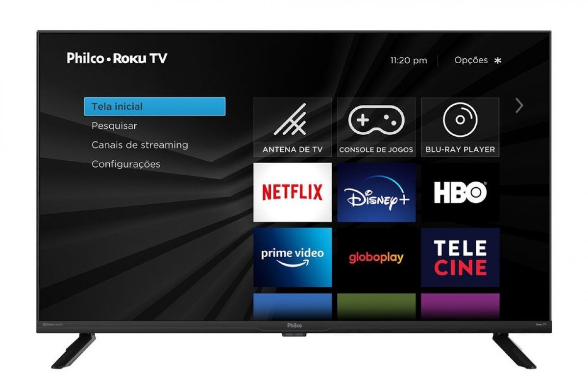 Philco lança a primeira TV 4K com sistema Roku no Brasil