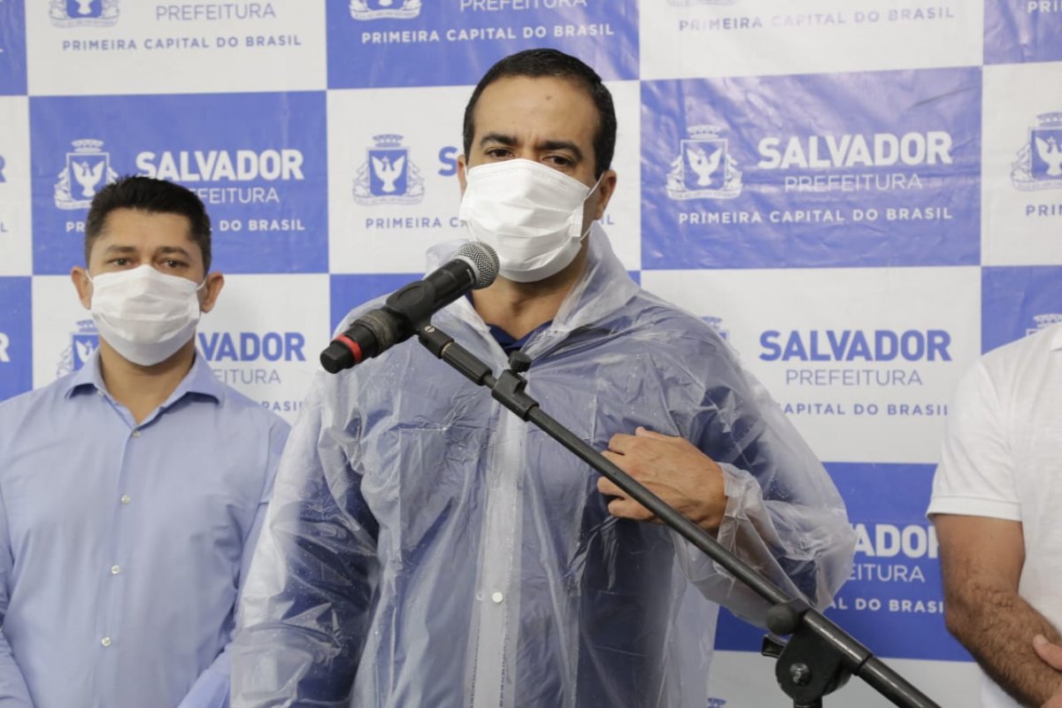 Prefeito de Salvador diz que situação da saúde na capital 'está sob controle'