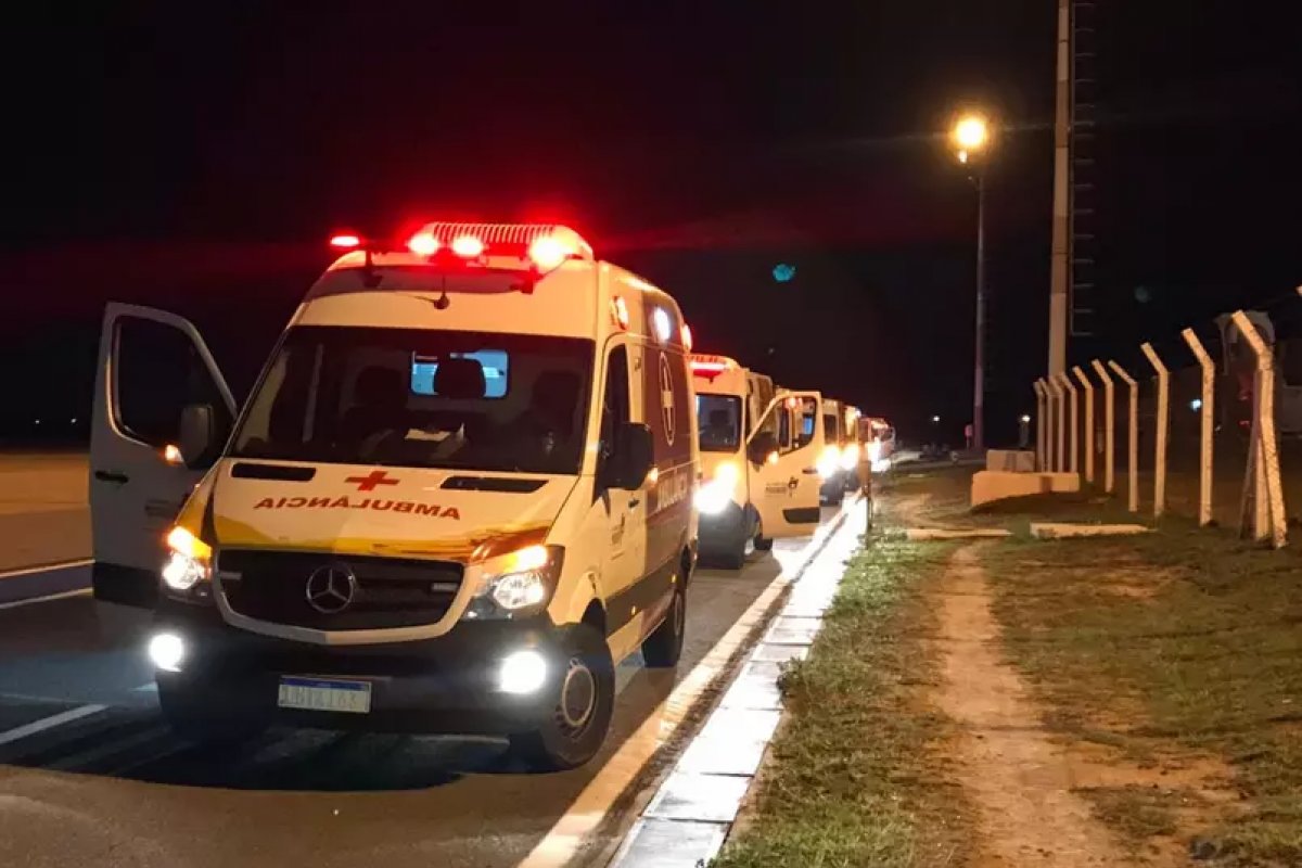 Pacientes de Manaus são transferidos para São Luís pelas Forças Armadas