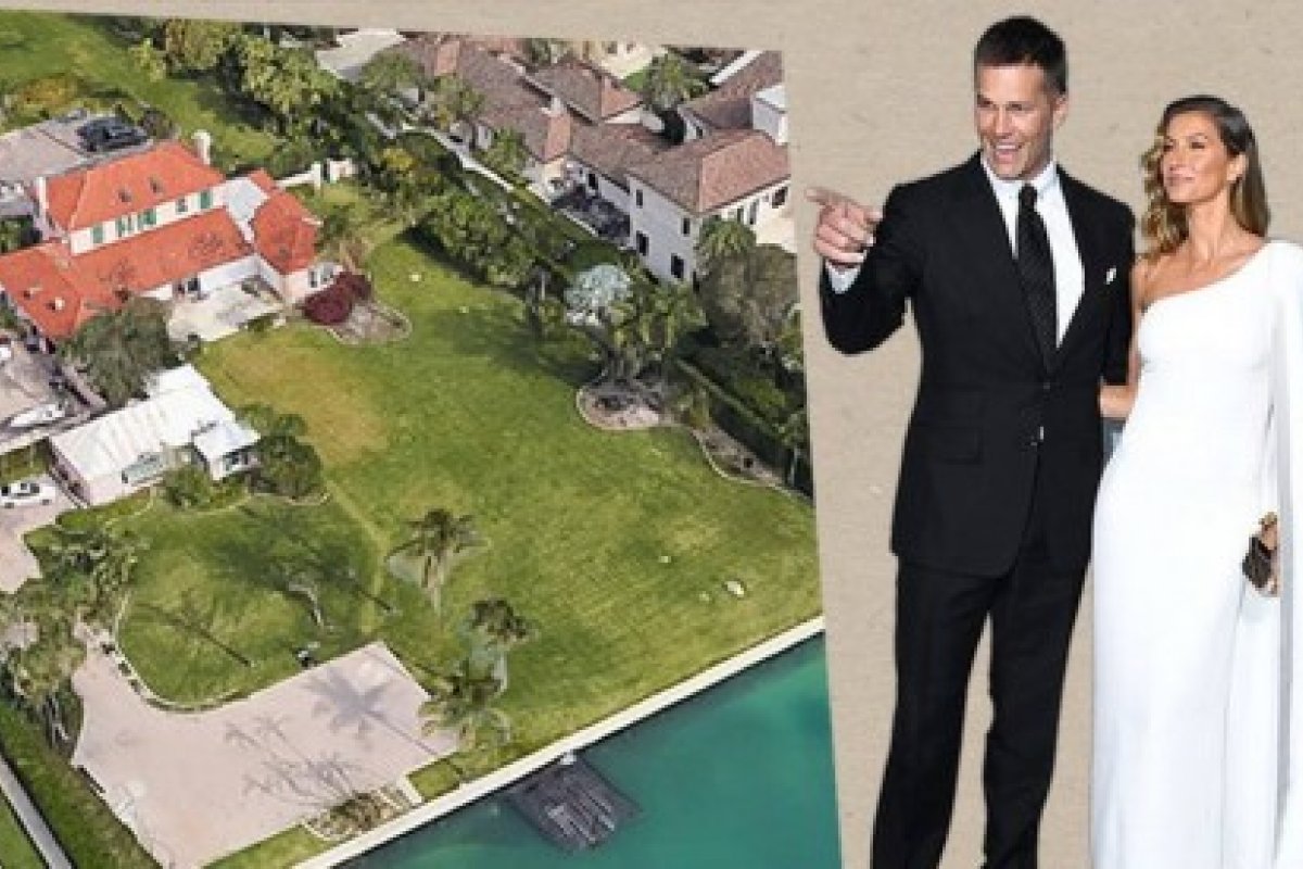 Poderosos! Gisele Bündchen e Tom Brady vão reconstruir mansão de R$ 90 milhões em ilha de magnatas
