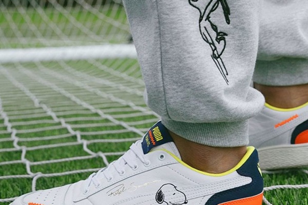 Snoopy estampa coleção da Puma