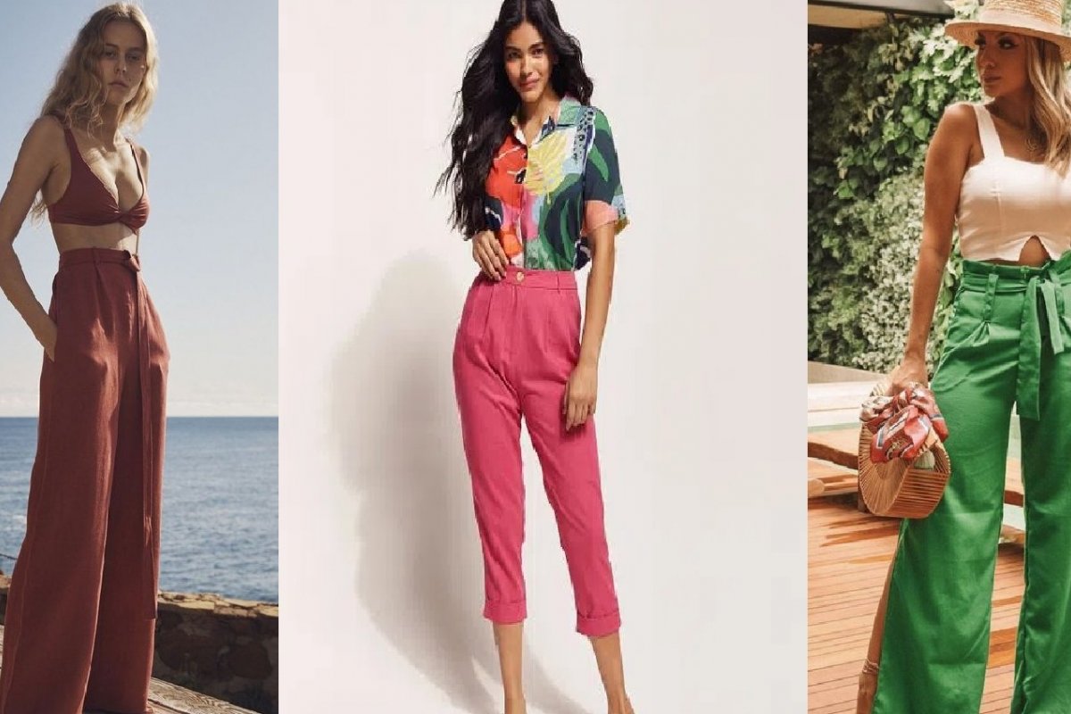 Como usar calça de linho