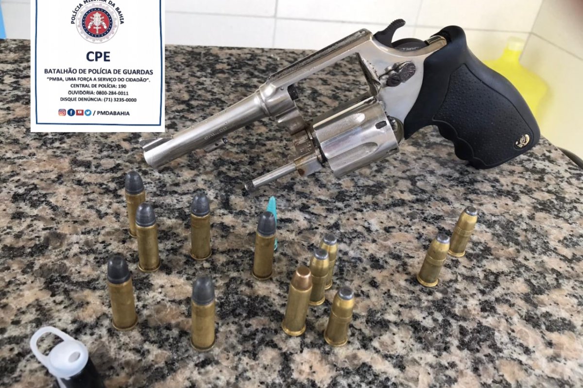 Ex-detento é localizado armado próximo ao presídio da Mata Escura, em Salvador