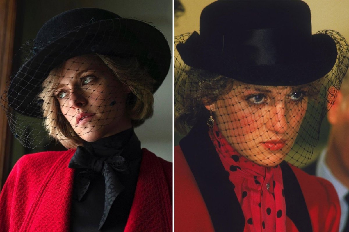 A primeira foto de Kristen Stewart como Princesa Diana foi revelada e semelhança chama atenção