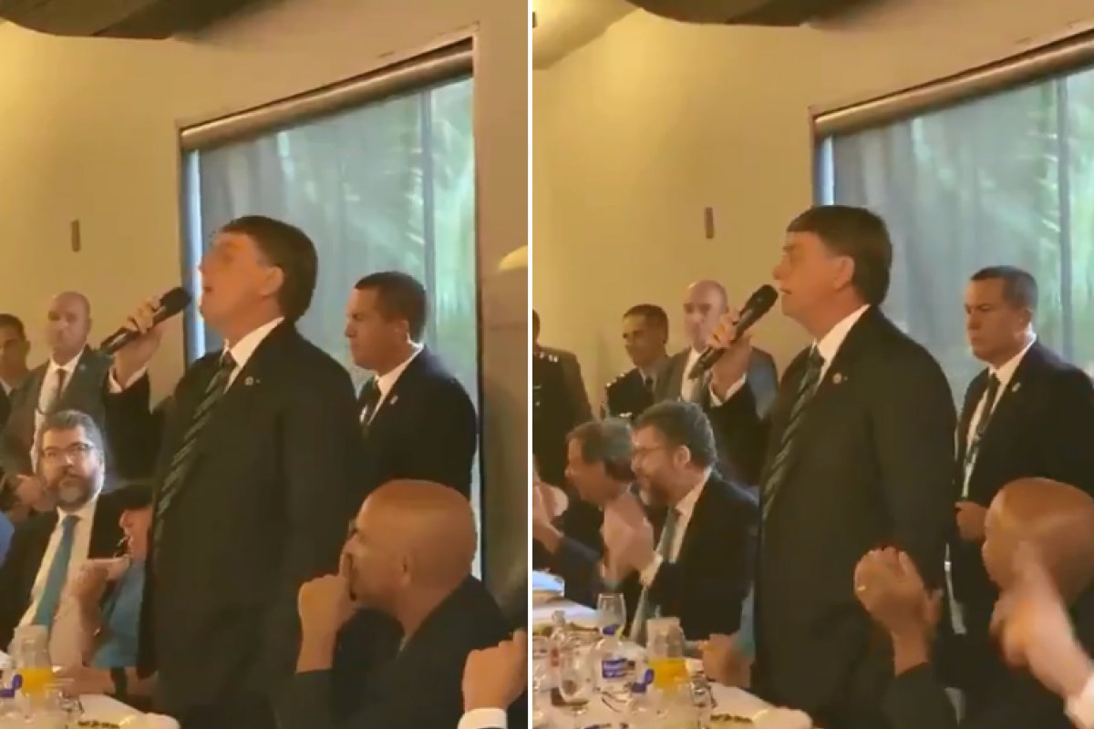 Vídeo: Bolsonaro critica imprensa por compra de leite condensado