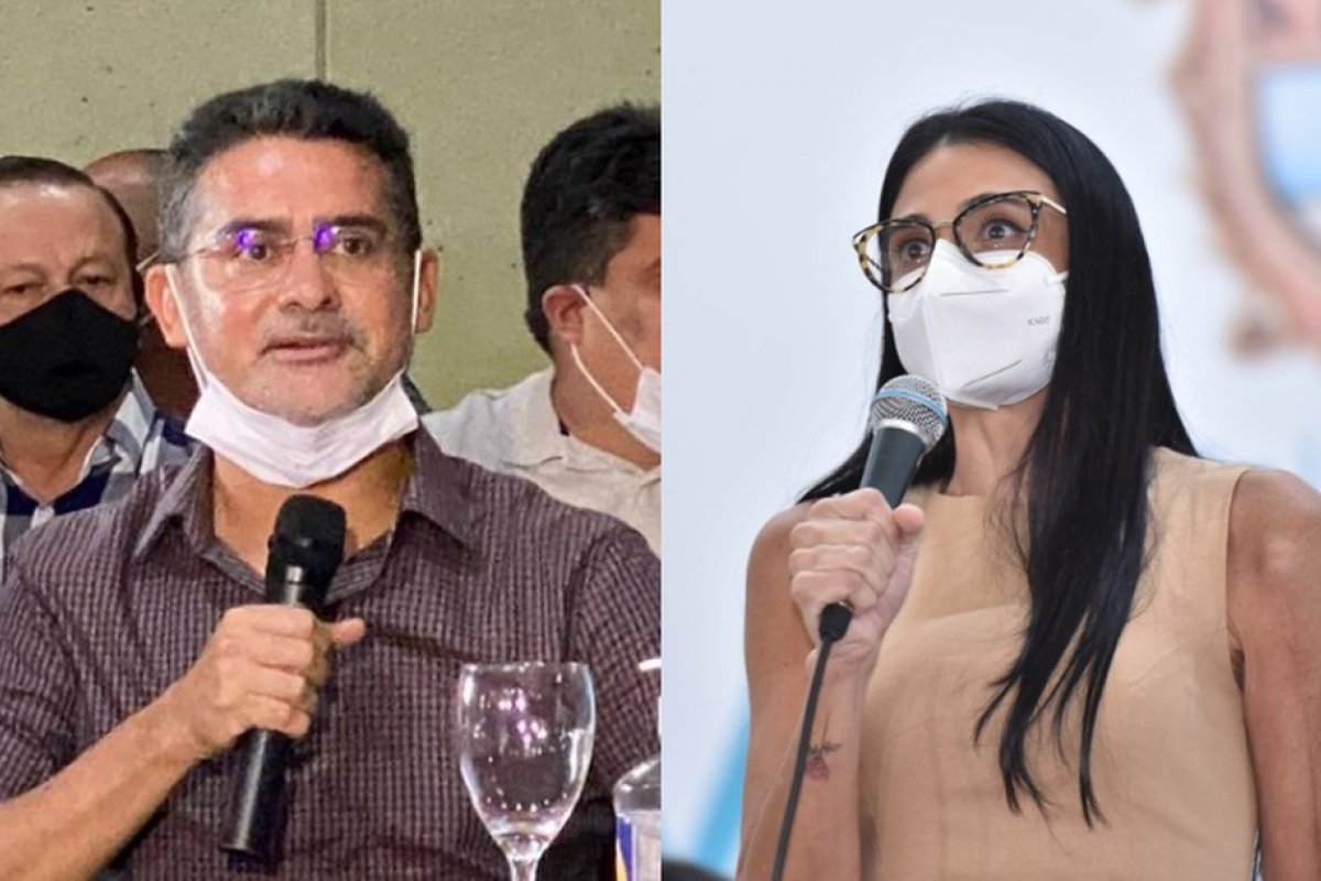 MP pede prisão do prefeito de Manaus, David Almeida, e da secretária Shadia Fraxe após investigação 