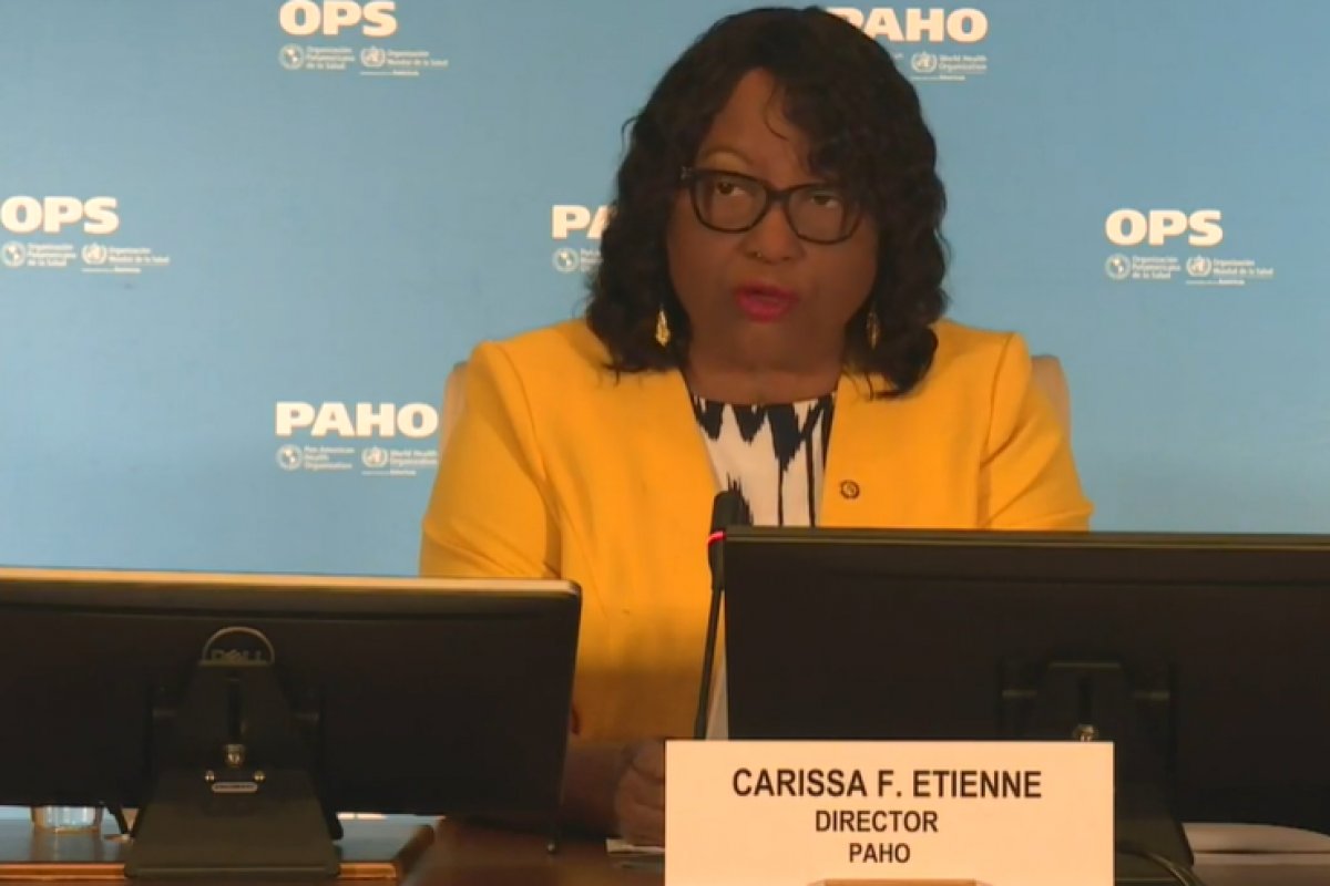 Diretora da Organização Pan-americana de Saúde classifica o Brasil como "preocupante" por causa da Covid-19