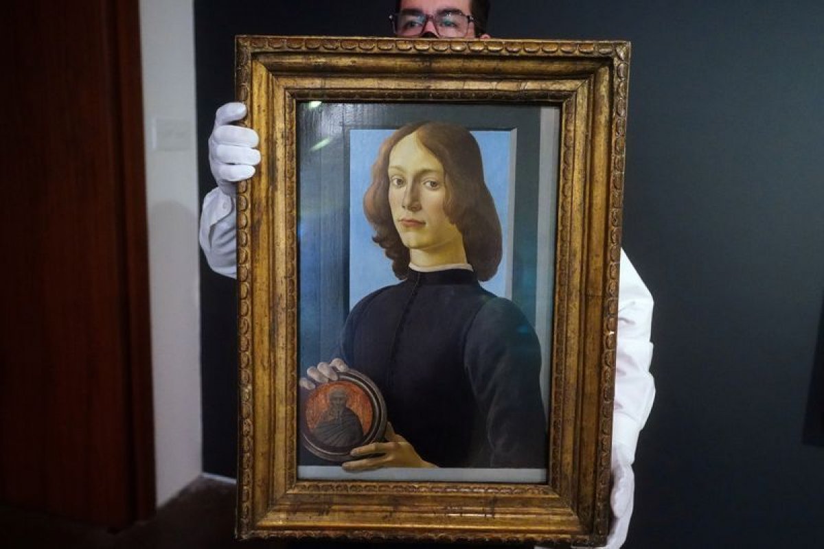 Pintura de Botticelli é arrematada em leilão por US$ 92,2 milhões