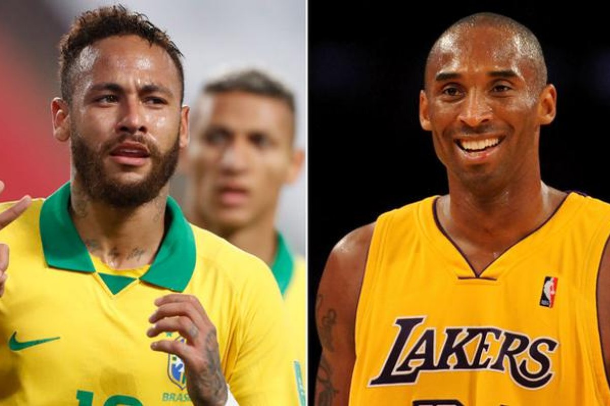 Neymar Jr. mostra tatuagem em homenagem a Kobe Bryant
