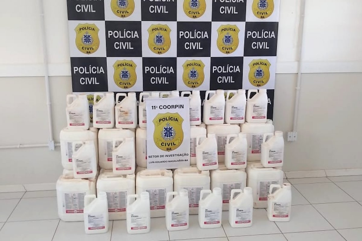Polícia apreende R$ 2 milhões em defensivos agrícolas roubados