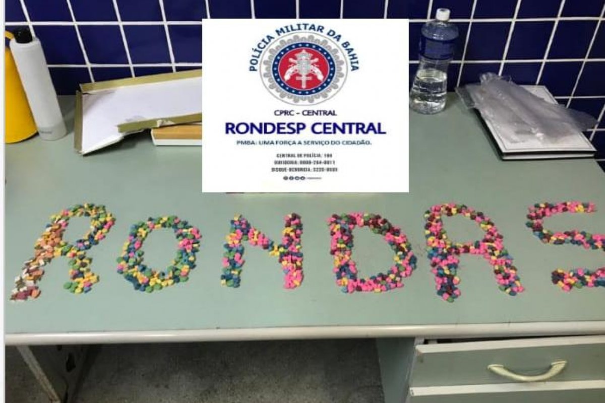 Cabeleireira é presa com comprimidos de ecstasy