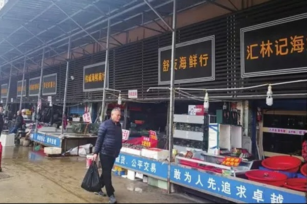 OMS visita mercado de Wuhan que teve primeiro surto da covid-19