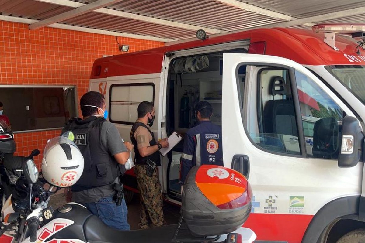 Dupla rouba equipamentos avaliados em R$ 200 mil em base da Samu no sul da Bahia