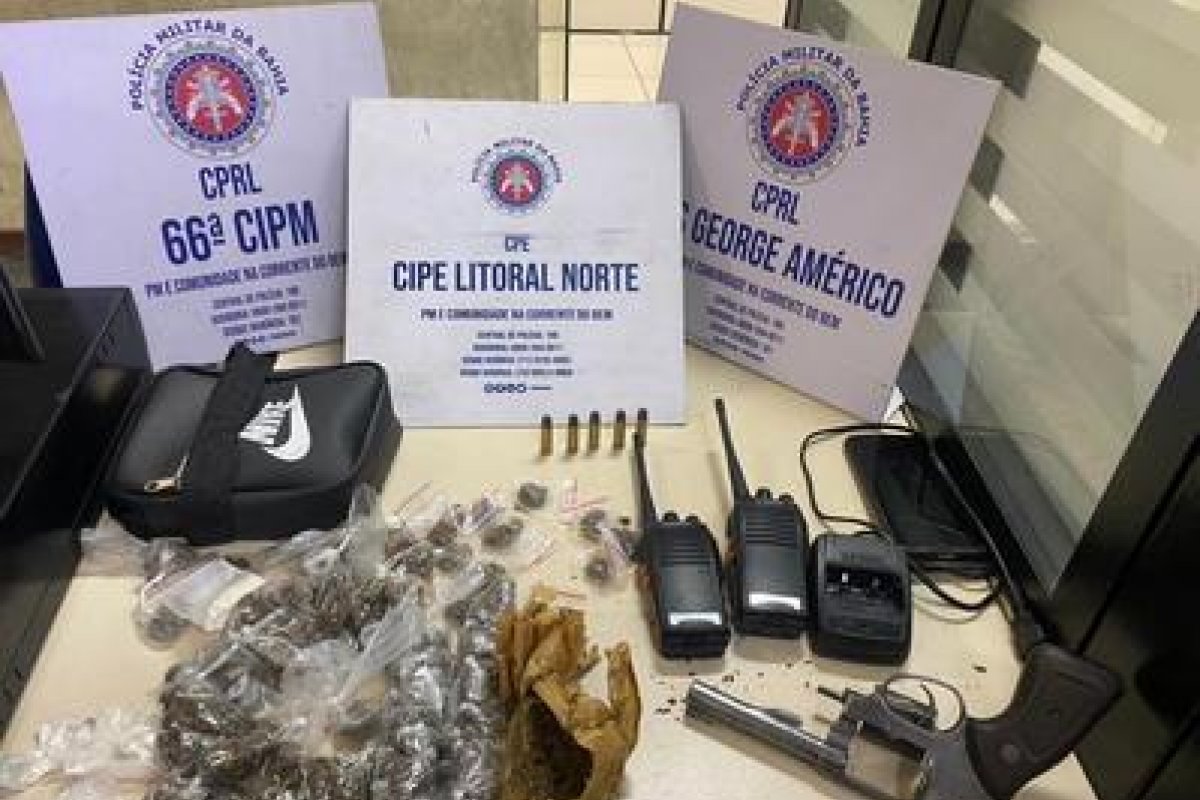 Sete traficantes são presos após denúncia em Feira de Santana
