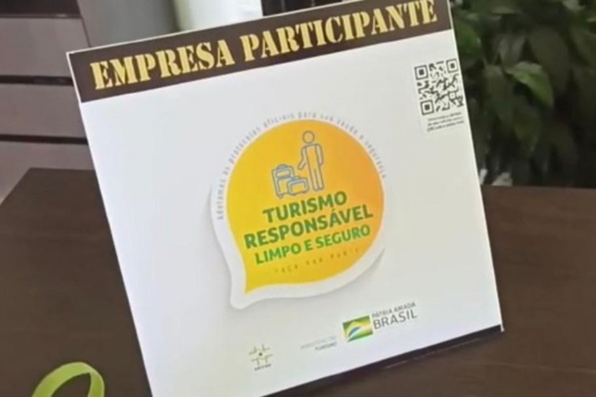 Ministério já distribuiu mais de 26 mil selos de 'Turismo Responsável'