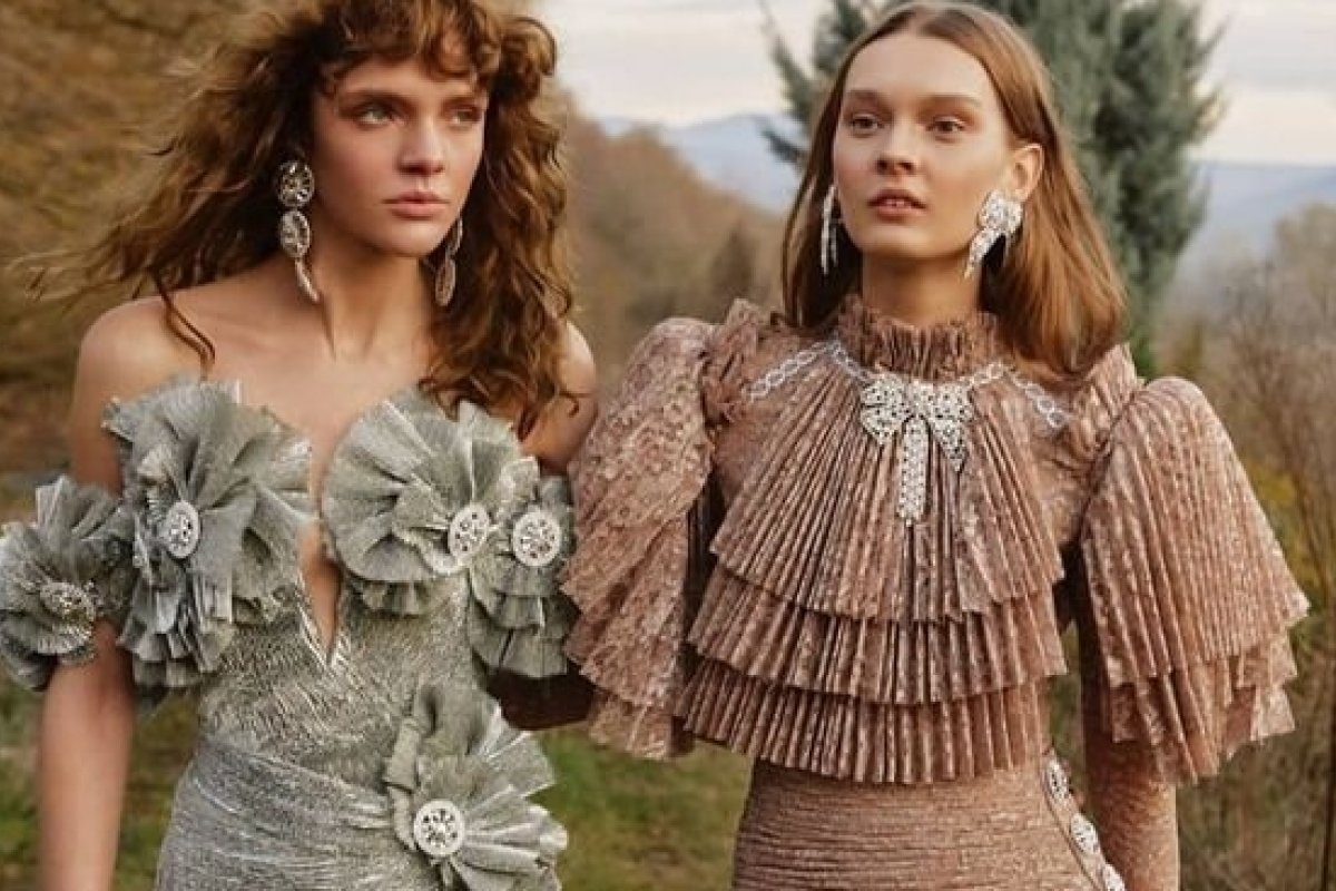 Moda luxuosa está em alta